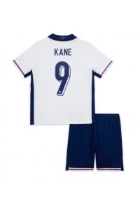 England Harry Kane #9 Babyklær Hjemme Fotballdrakt til barn EM 2024 Korte ermer (+ Korte bukser)